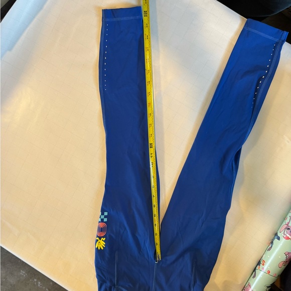 Lululemon Athletica Fast & Free 7/8 Tight (Nulux 25") Jet Stream Blue - Picture 7 of 8